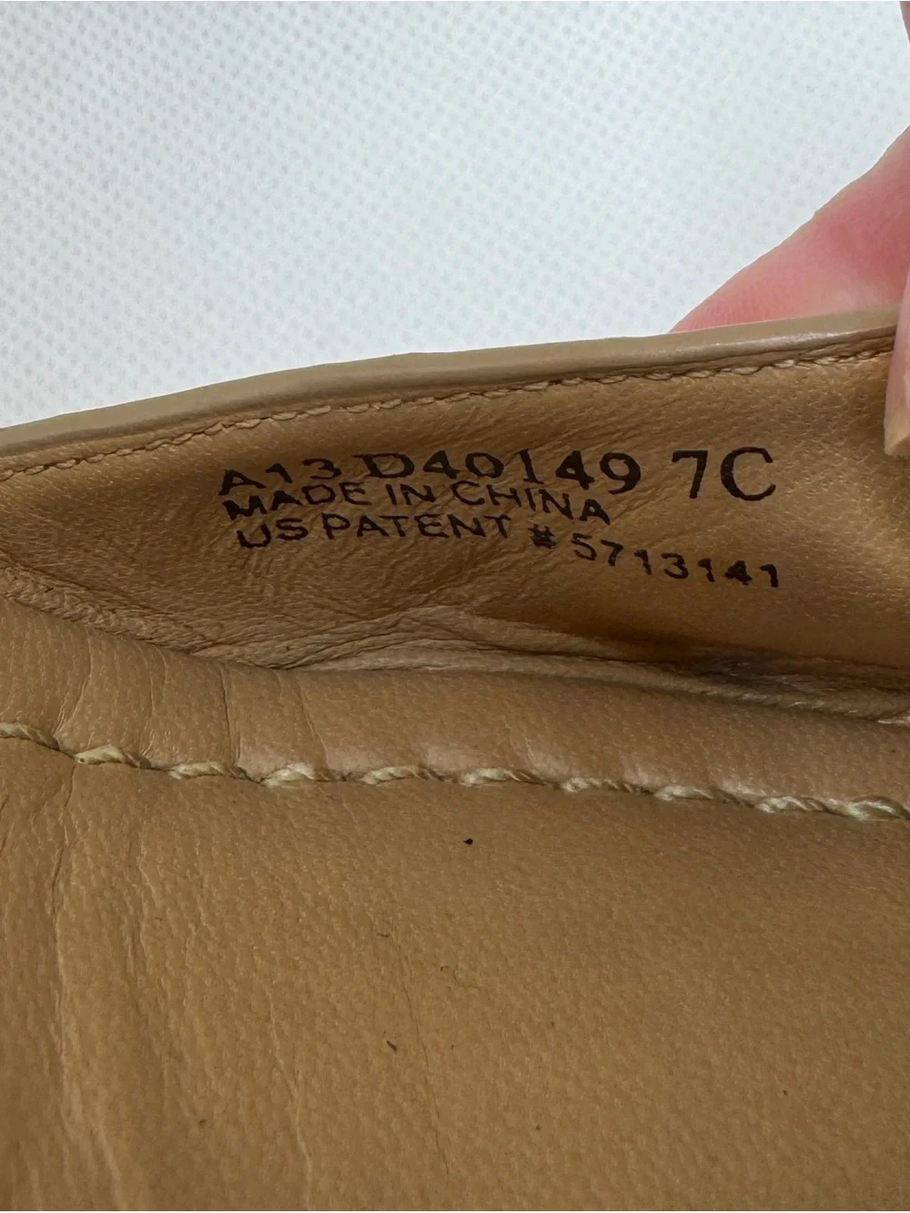 Cole Haan Paley Snakeskin platform Wedge Yellow Red Tan Women’s Size 7